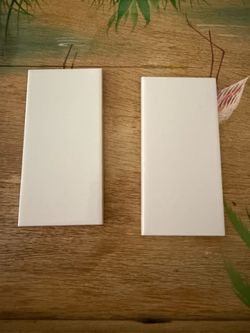 Two boxes of white subway tiles- new never opened