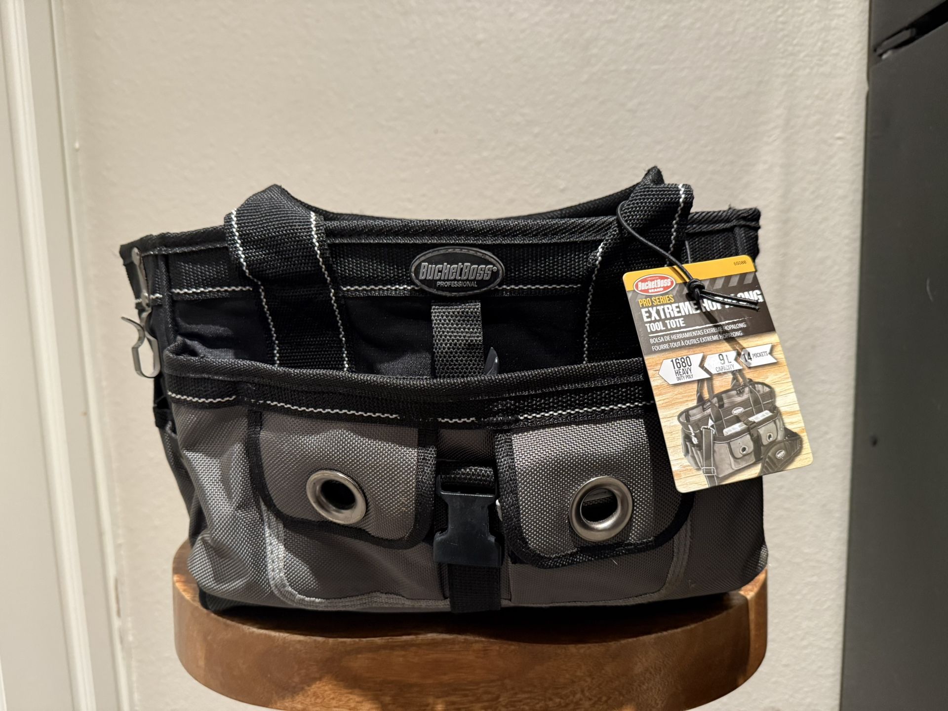 Bucket Boss Extreme Hopalong Tool Tote - BRAND NEW + BONUS Goggles