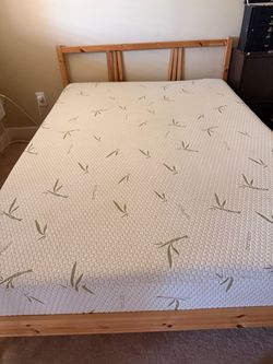 Bamboo Memory Foam Mattress full size
