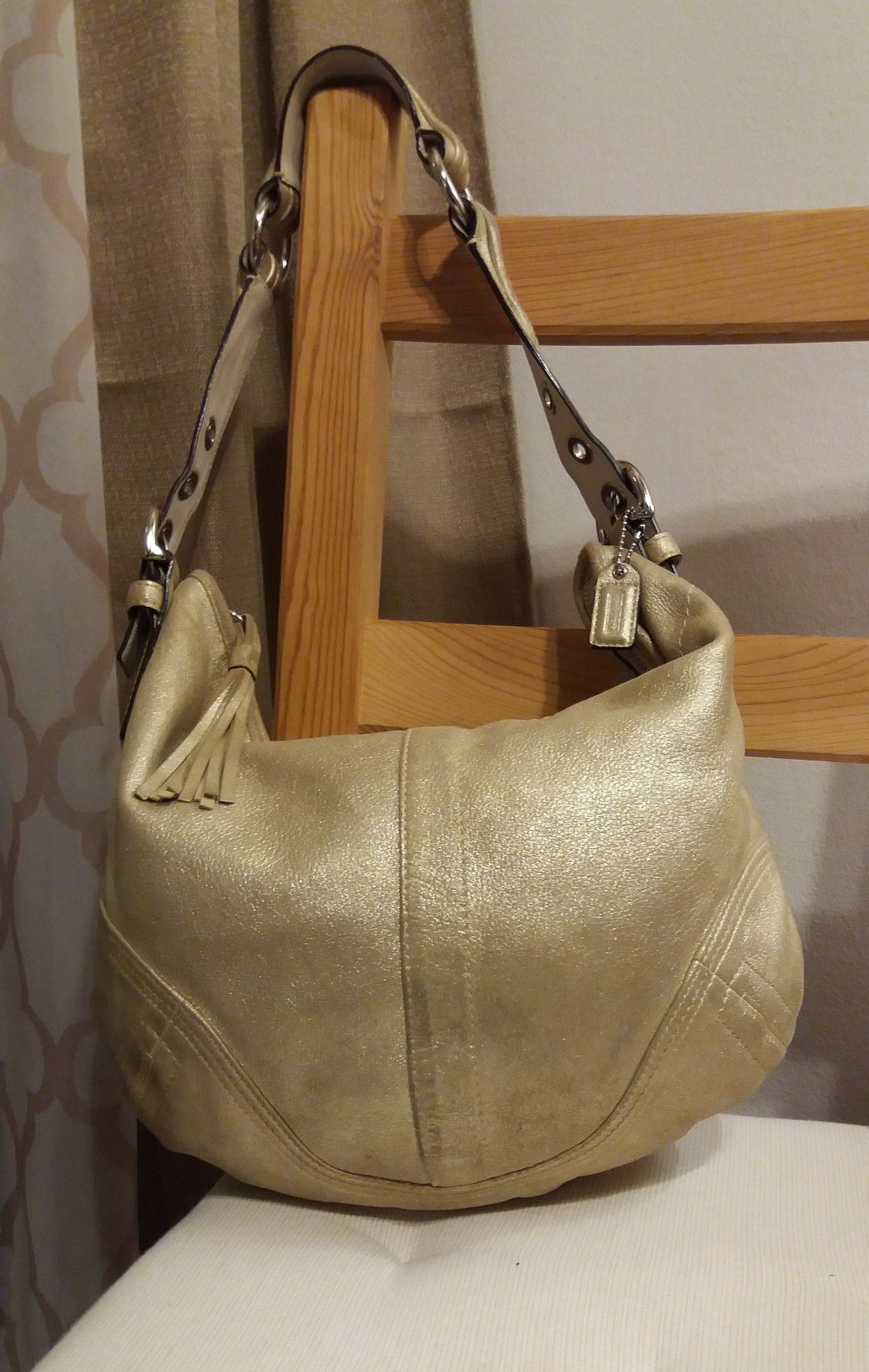 Coach Soho Hobo Goat Suede Purse