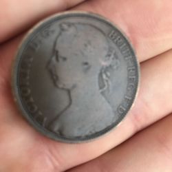 1891 Great Britain Large Penny!