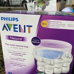 Avent Bottle And Microwave Sterilizer Set