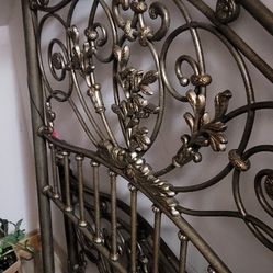 SILVER GRAY, TWIN HEADBOARD AND FOOTBOARD