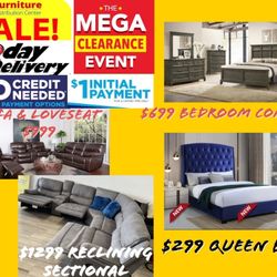 Beautiful Bedroom And Sofas!