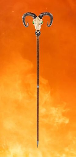 Mattel Masters Of The Universe Life-Size Light/Smoke Skeletor Havoc Staff NIB