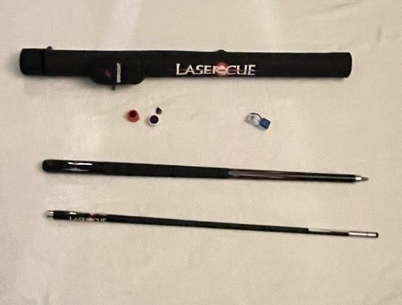 Laser Pool Cue 58"
