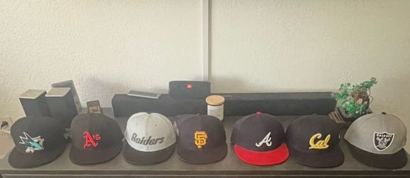 New Era fitted hats 7 1/4