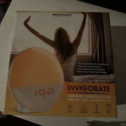 Sunlight Simulation Alarm Clock. Cooor Changing!