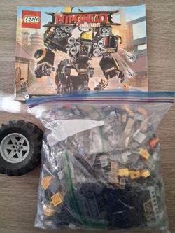 Lego Ninjago movie Cole mech