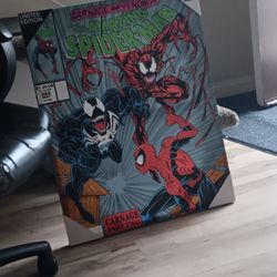 SPIDERMAN VS VENOM+Carnage Wall  Decor 