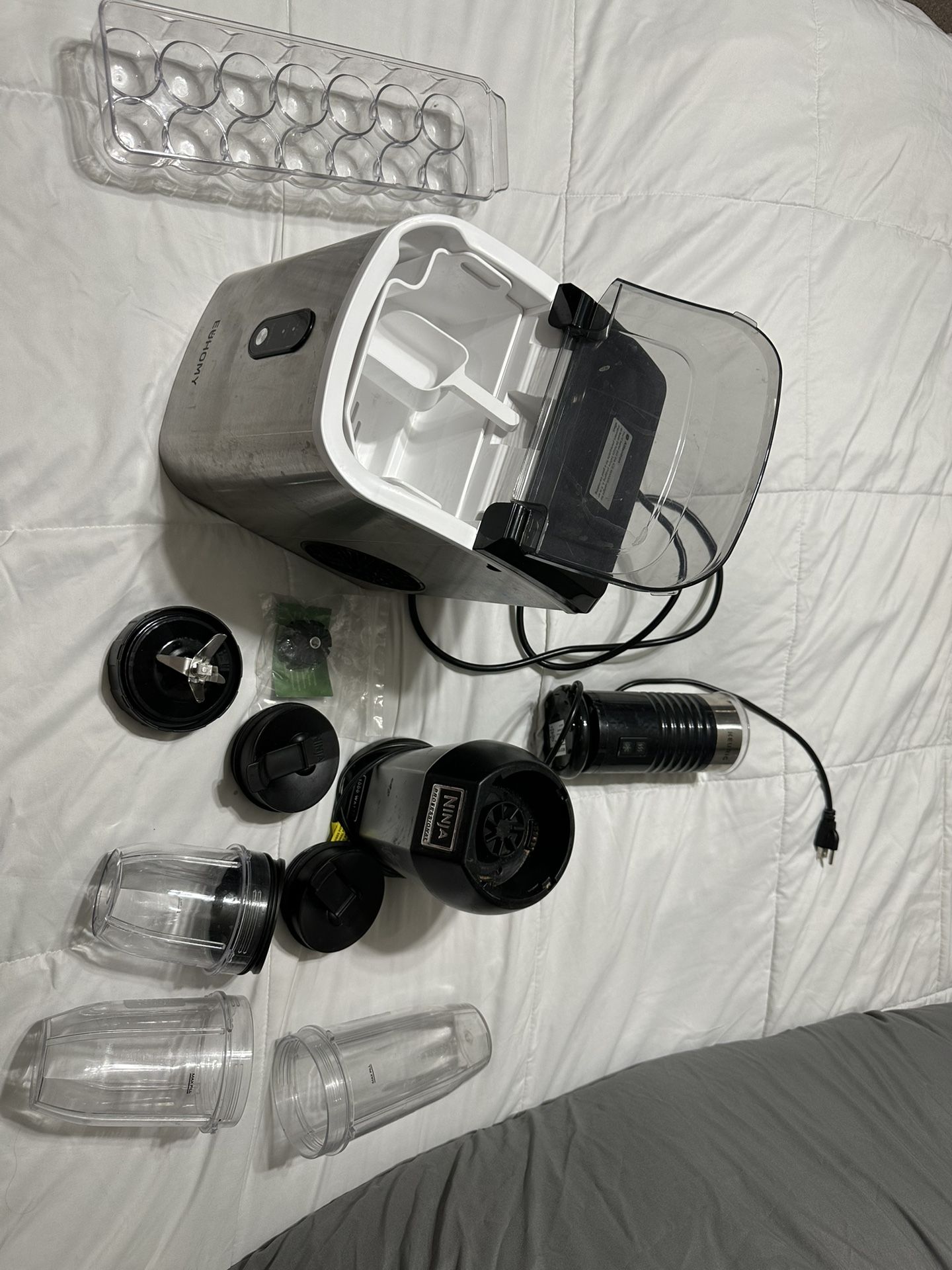 Ice Maker / Ninja Blender / Drink Cooler And Warmer