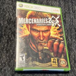 Mercenaries 2 World in Flames (Microsoft Xbox 360, 2008) Brand New Sealed