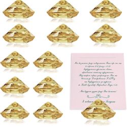 Diamond  Place Card Holders