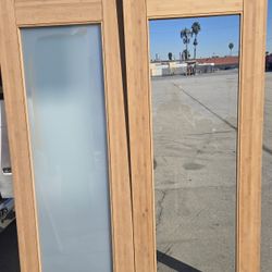 Clear Glass Doors 