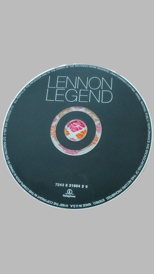 LENNON LEGEND: John Lennon Music CD