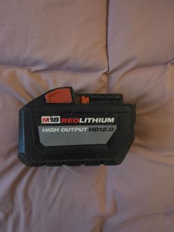 Milwaukee 12AH Battery