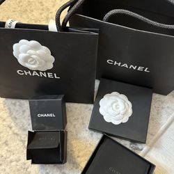 Chanel jewelry gift box set