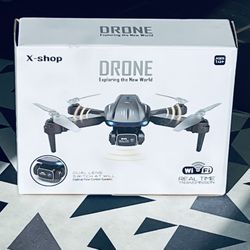 Brand new Drone with REAL WIFI TRANSMISSION Camera 1080P HD, FPV Drones with 2 Batteries,
