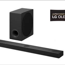 LG Soundbar S80TY for TV with Dolby Atmos 3.1.3 Channel & Subwoofer 480 Watts