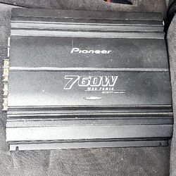 Pioneer Amp 760 watts