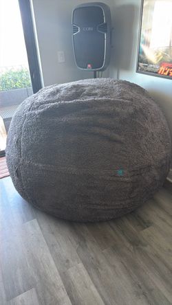 Genuine Lovesac Oversized Bean Bag Chair – Gray