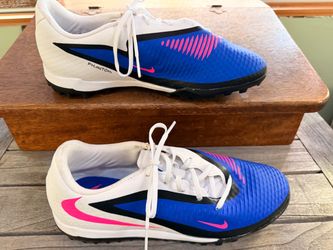 Brand New Nike Phantom 6 Academy TF Turf Cleats (Racer Blue) men’s size 7.5 women’s 9