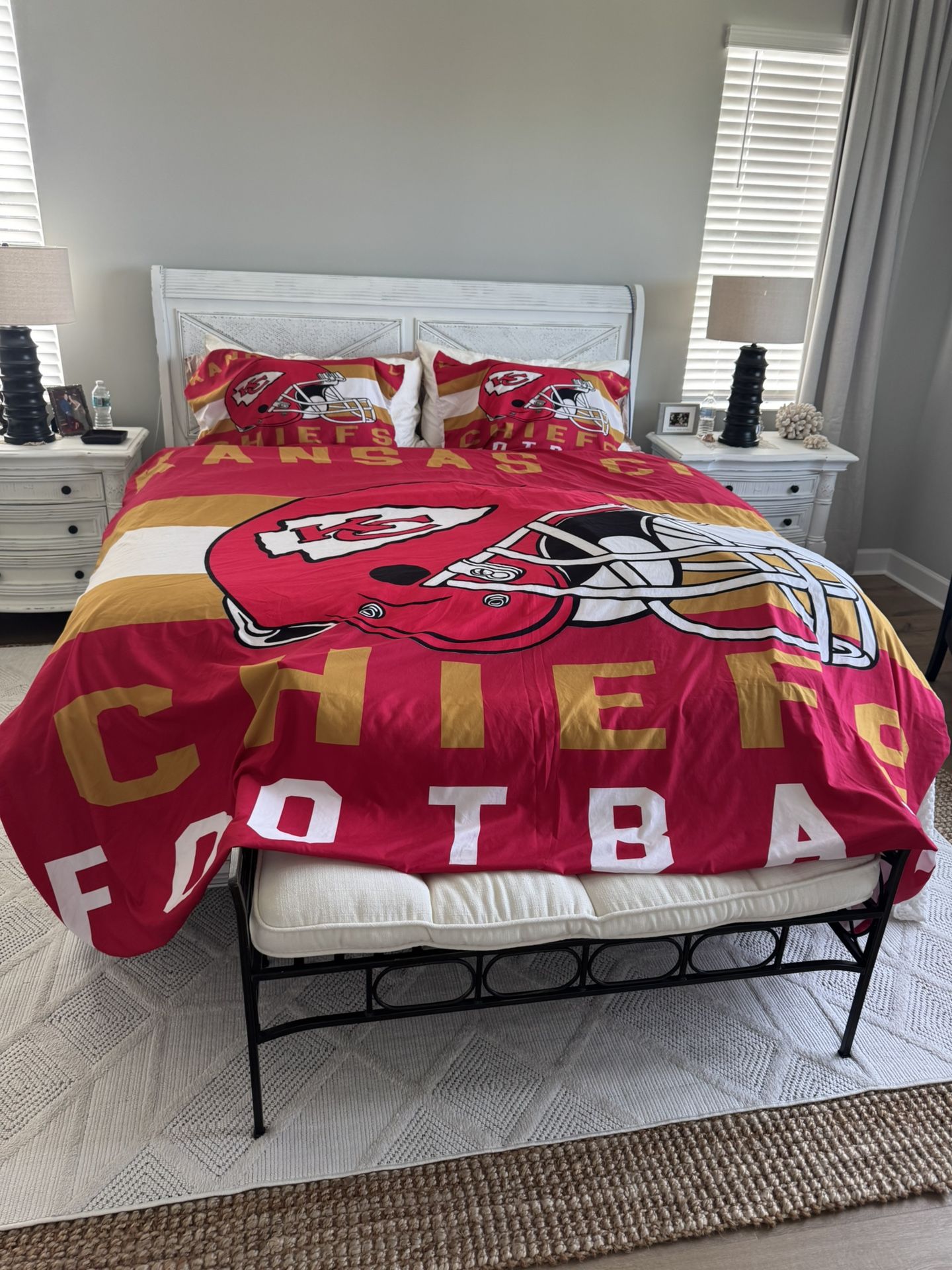 Kansas City Chiefs bedroom Set