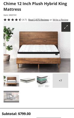 King mattress