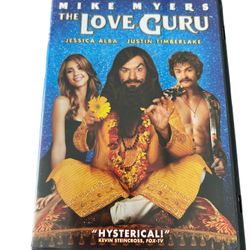 The Love Guru (DVD, 2008) Mike Myers  The Love Guru (DVD, 2008) Mike Myers Get ready for some hilarious comedy with The Love Guru on DVD! This film, d