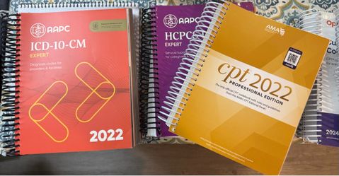 CPT , ICD 10 and HCPCS Level II 2022