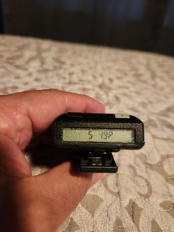 Pager/ beeper vintage Motorola works