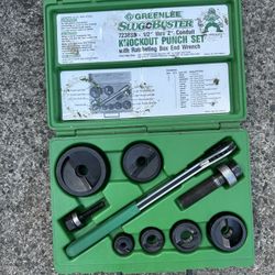 Greenlee Knockout Kit Electrical Hole Punch