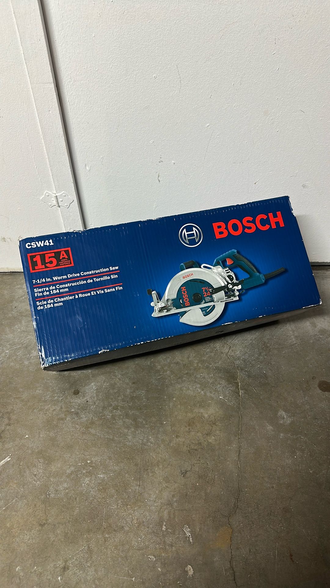 Bosch 15amp Worm Drive Saw