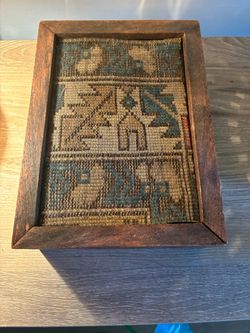 John Brooks Walton Wooden Trinket Box – Vintage Tulsa Artist/Architect
