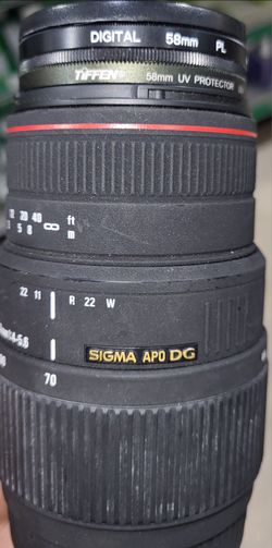 Sigma apo dg lens