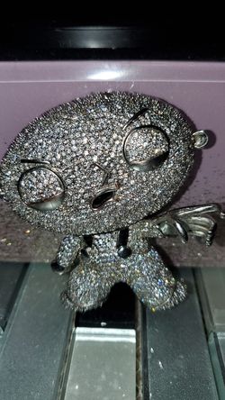 Stewy Incrusted in 100's of cubic zirconia
