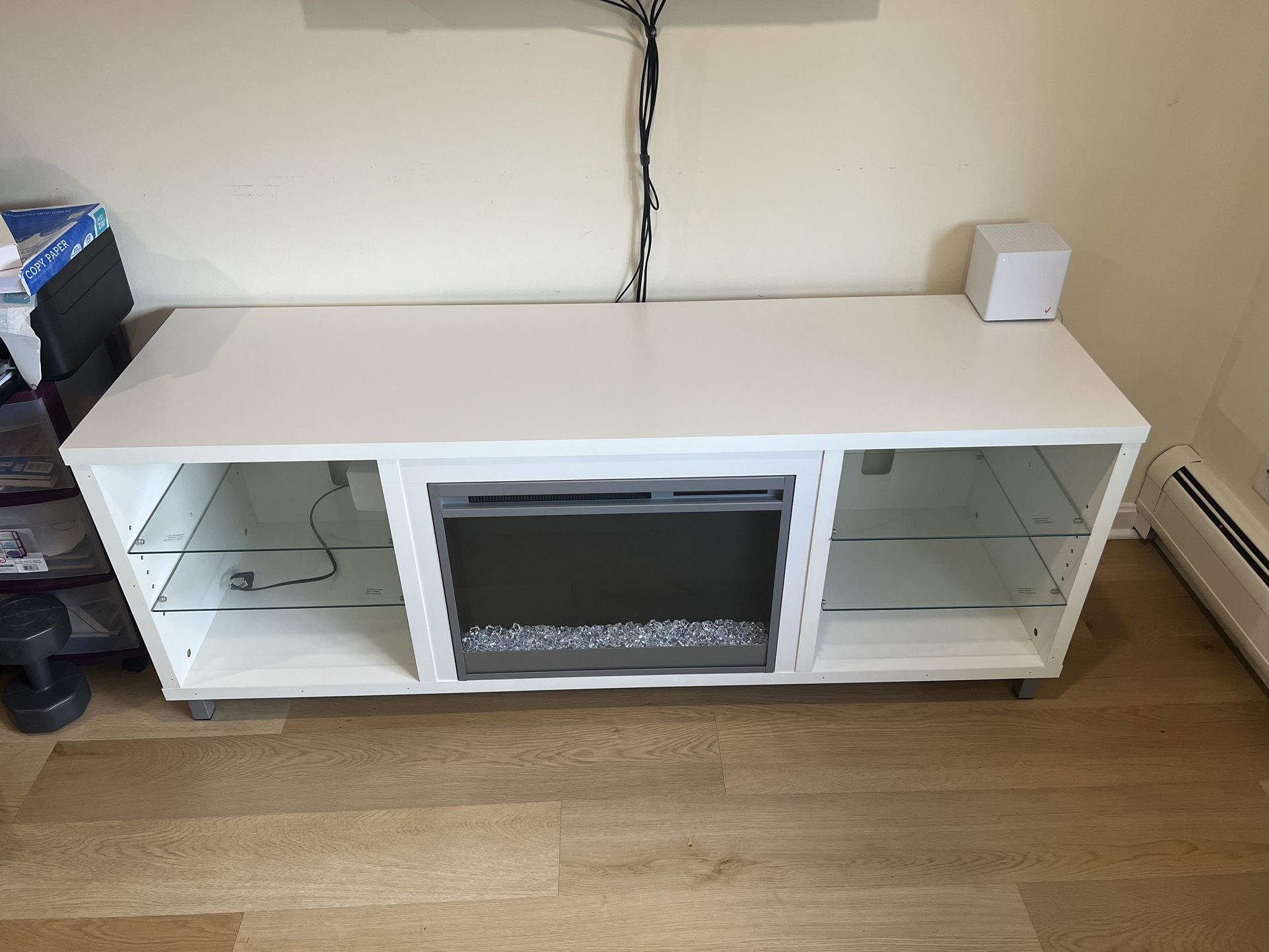 Tv Stand With Built In Space Heater