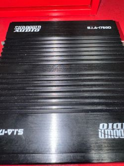 Sundown Audio S.I.A 1750D Amplifier