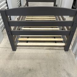 Kids bed with ladder $30