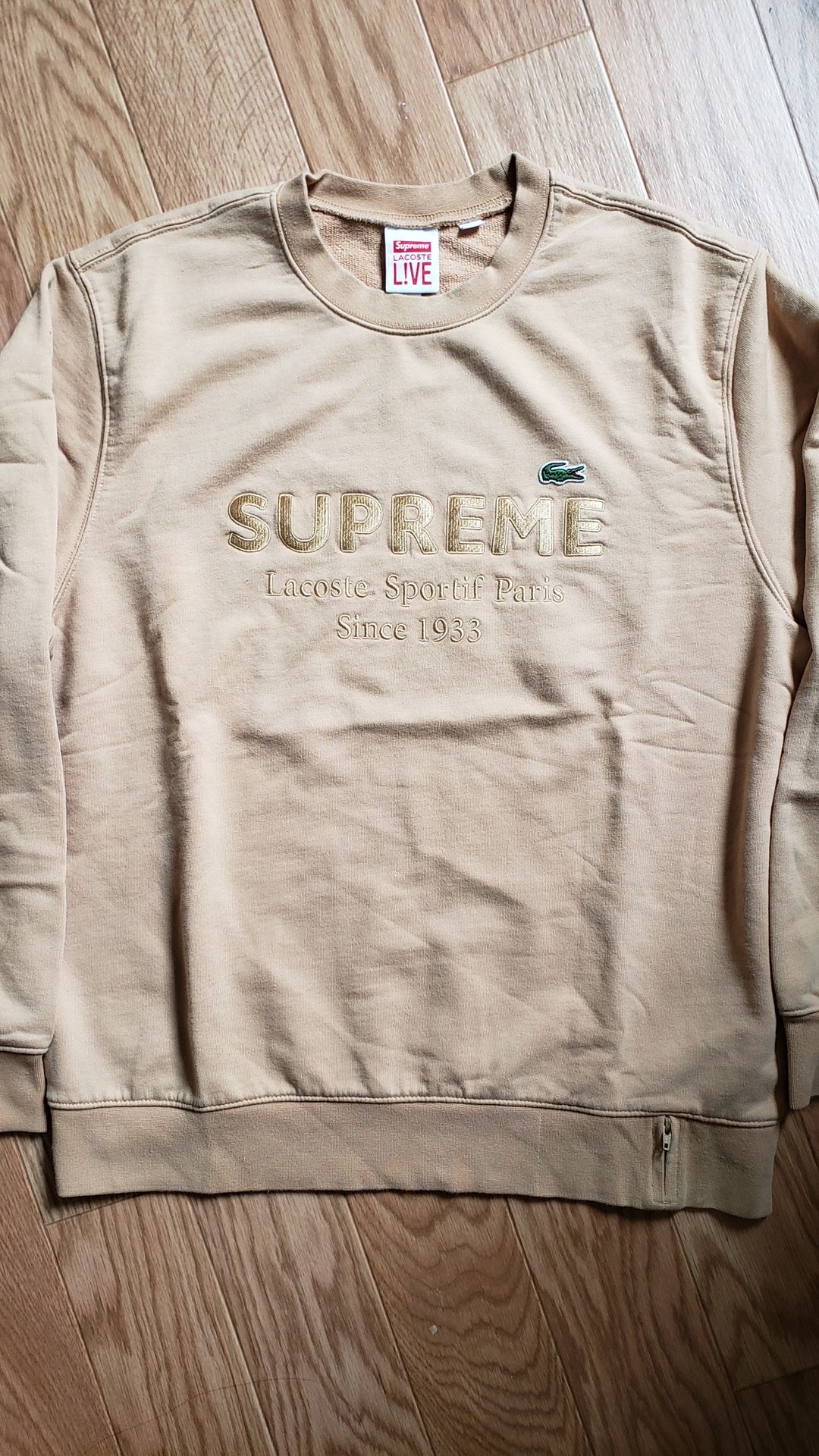 SUPREME x LACOSTE Crewneck Men s clothing