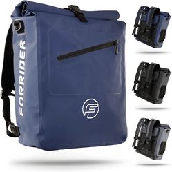 Forrider 3in1 Bike Bag Bicycle Panniers Rear Rack with Backpack Waterproof