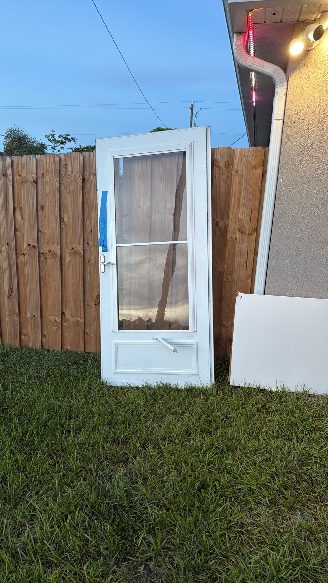 Glass Screen Door