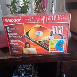 Maxtor 7200 RPM Hard DDrive 80GB