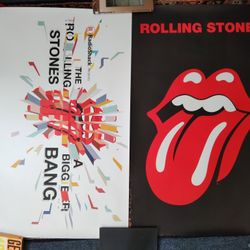 2 Rolling Stones Posters Printed In U.S.A 2006