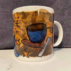 Vintage Starbucks 1998 Coffee Break Essentials Mug 