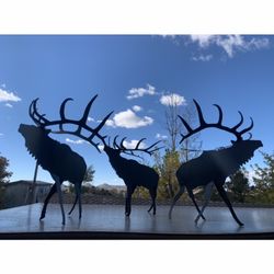 3-D , Heavy Steel Elk $35 Each  