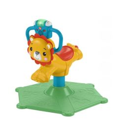 Fisher Price Bounce And Spin Lion
