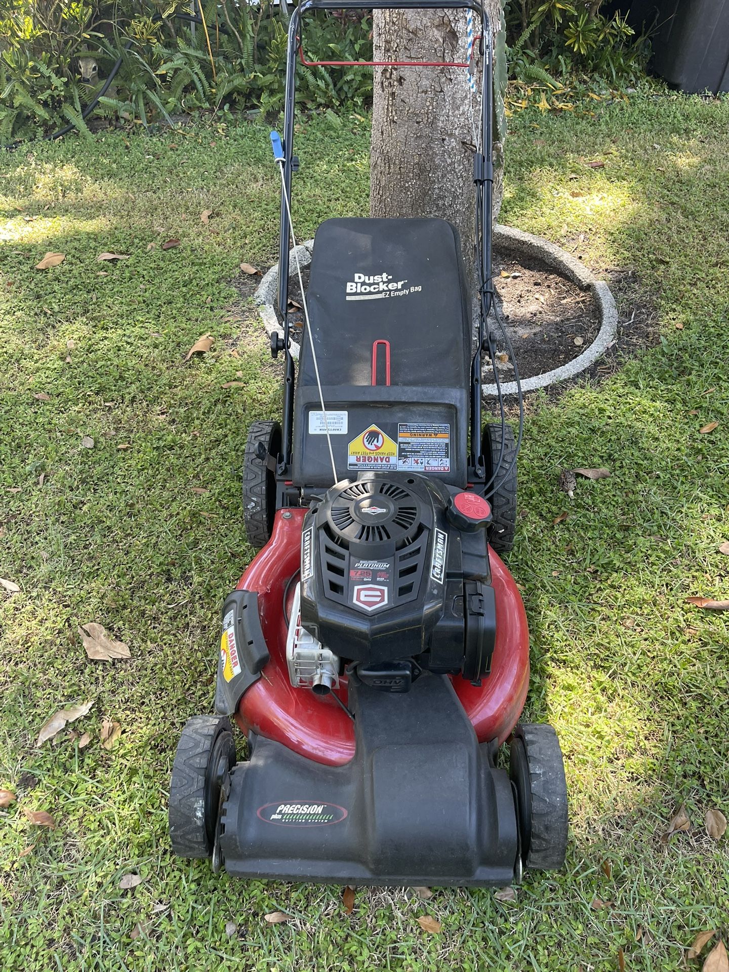 Self Propelled High Wheel Lawn Mower LBSN Craftsman 21” Cut With A 7.25 HP Engine
