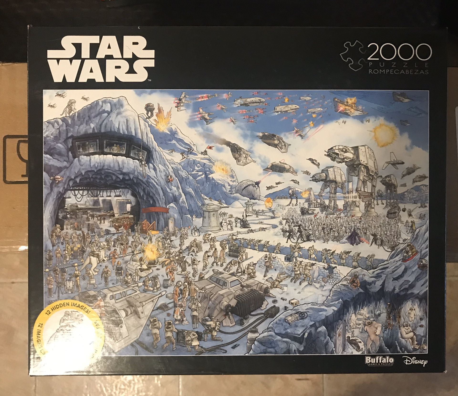 New Buffalo Games Star Wars You Were the Chosen One 2000 Piece Jigsaw Puzzle