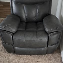 Aviator Gray Power Glider Recliner 300 OBO